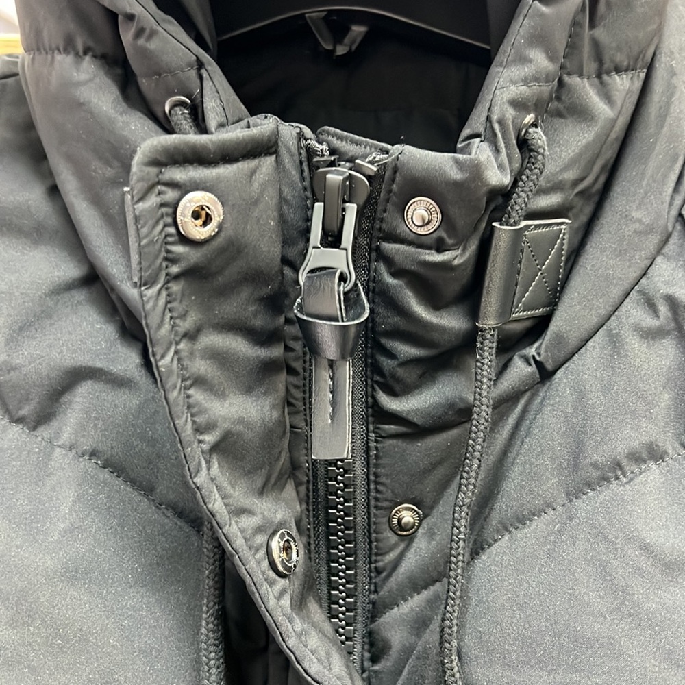 NWT,SANCTUARY
Belted Water Resistant Down & Feather Fill Puffer Coat In Black - Picture 15 of 17